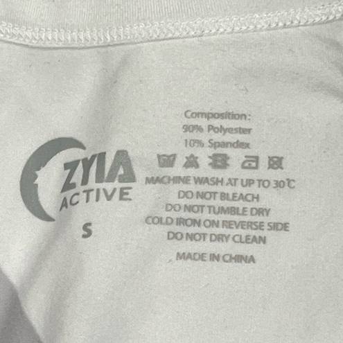 Zyia  Active White Short Sleeve Shirt Women’s Small