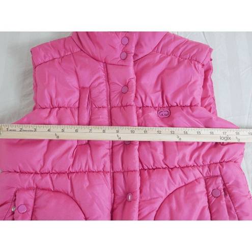  UNLIMITED | ECKORED | Pink Puffer Vest Large