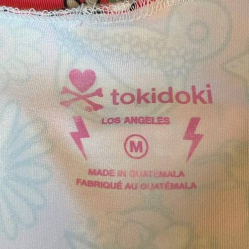 Tokidoki  Dolls Kill Mock Neck Sleeveless Pink Skater Dress Mini Medium