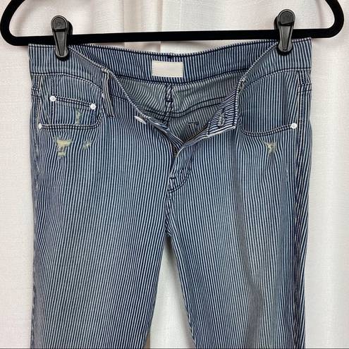 On The Road Mother The Vamp  Destroy Wash Ankle Jeans Sz.27