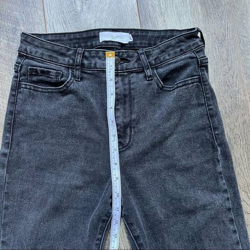 Carly Jean Los Angeles CJLA  Miller Jeans Vintage Black Distressed Size 3