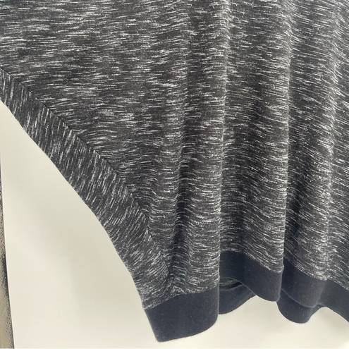 Club Monaco Women  Sweater Black wool Dolman Sleeve Breathable V-Neck Medium