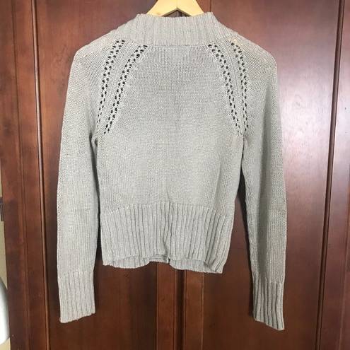 Loft  by Ann Taylor Tan Short Cardigan Sweater