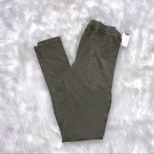 BP  NWT Sarma Moto Leggings Olive XS