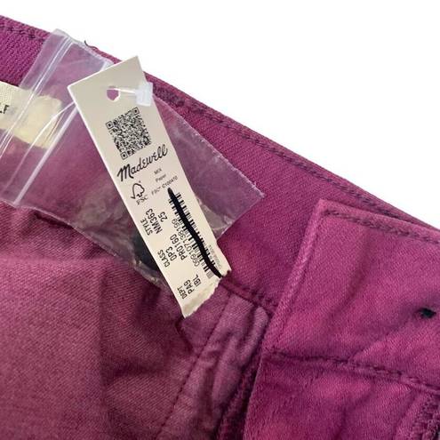 Madewell  Emmett 2.0 Wide-Leg Pants Women's Size 25 Iris Bloom Purple NWT