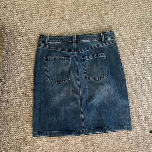 Talbots NWT  denim skirt