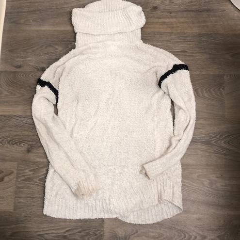 Emory park White Knit Turtleneck Sweater