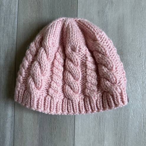 The North Face Chunky Knit Beanie in Pink One Size