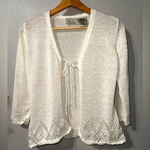 Kathie Lee Collection Vintage  Cardigan Size Small