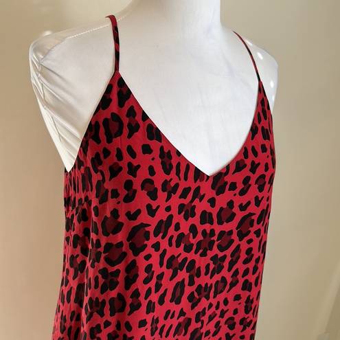Rails  Yara Red Leopard Slip Dress