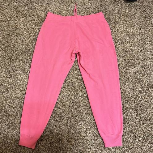 PINK - Victoria's Secret PINK Victoria’s Secret Jogger Sweatpants Large Pink