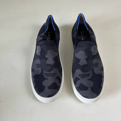Rothy's - The Sneaker Grey Camo Slip On Sustainable Fashion Comfort Washable