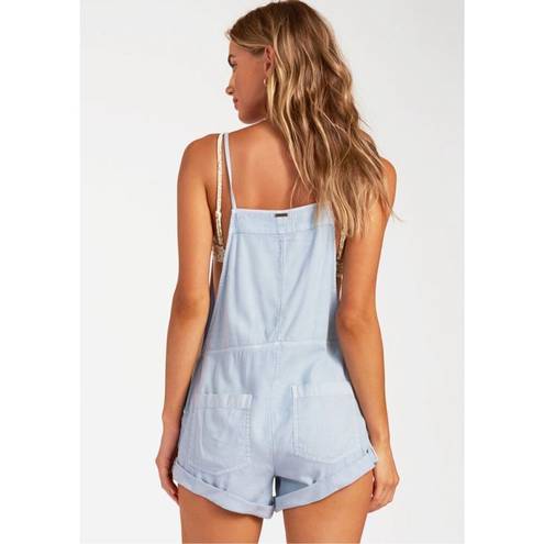 Billabong New.  chambray romper. Large