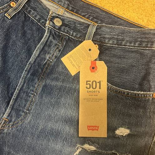 Levi’s  high rise shorts