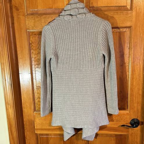 Krass&co HEKLA & . Women’s Wool Blend  Open Front Cardigan Size Med-VGUC