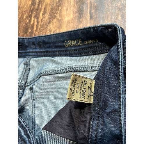 DL 1961 Grace High Rise Cropped Swell Jeans Sz 26