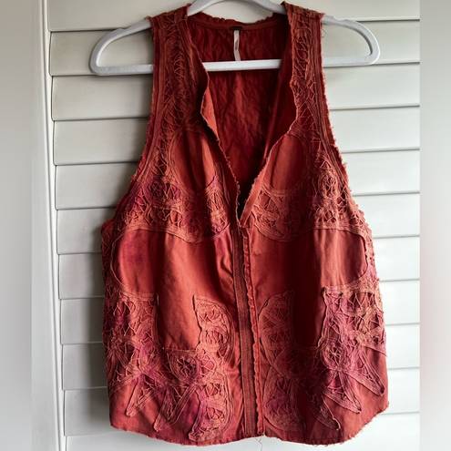 Free People VEST SIZE MEDIUM