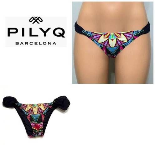 PilyQ  lotus flower bikini bottoms. New