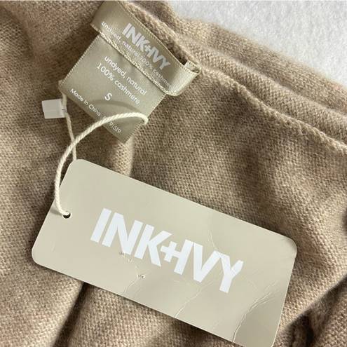 Lounge Ink + Ivy NWT $200 100% cashmere  robe jacket S