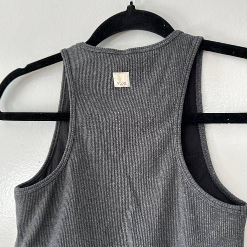 Vuori  Plyo Elevation Tank Workout Training Running Yoga Size XS Heathered Grey