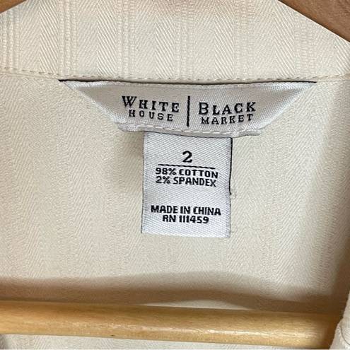 White House | Black Market WHBM Embroidered Blazer