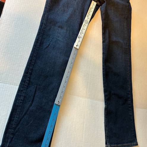 Pilcro  Anthropology split straight jeans size 32 dark wash