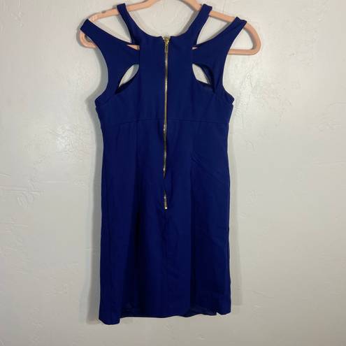 Betsey Johnson Blue Dress Sz4