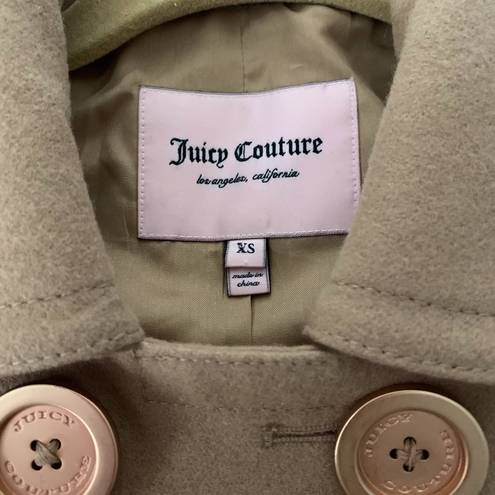 Juicy Couture  Camel Peacoat, Sz XS