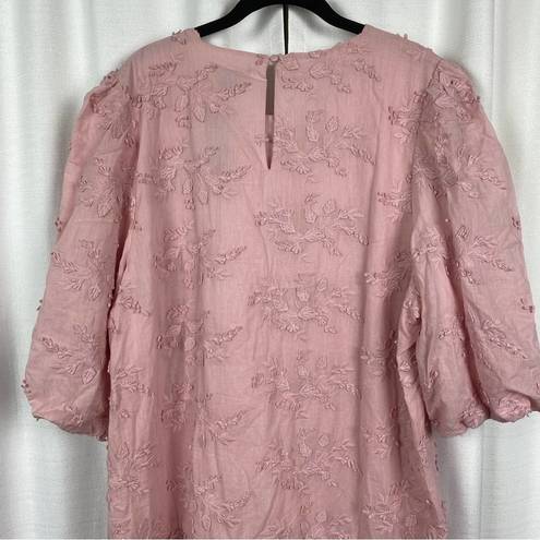 City Chic  Crystal Pink Layla Babydoll Dress Sz.M(18) NWT