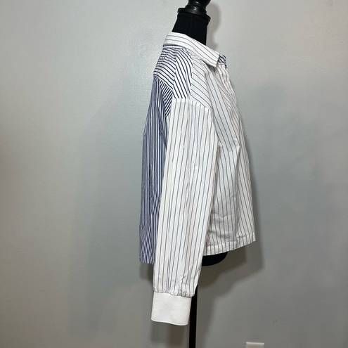 DKNY  Striped Cotton Button Down Shirt