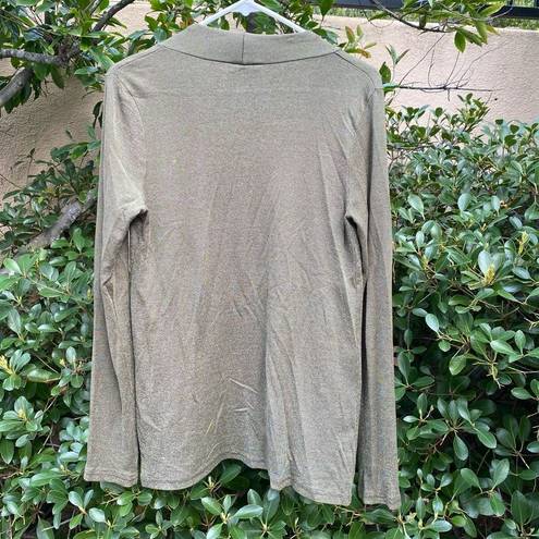 Michael Stars  Olive Green Open Front Cardigan. One Size Fits Most (OS). EUC!