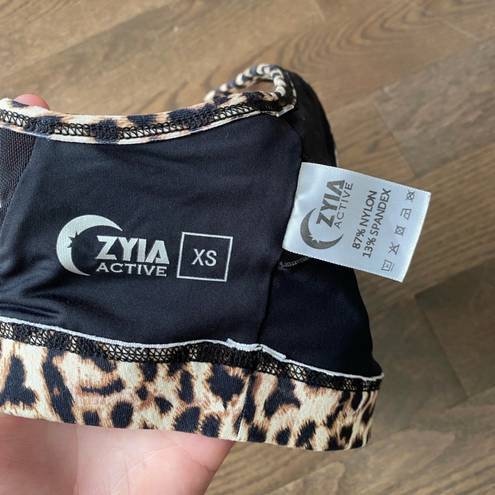 Zyia cheetah print bra women’s size XS