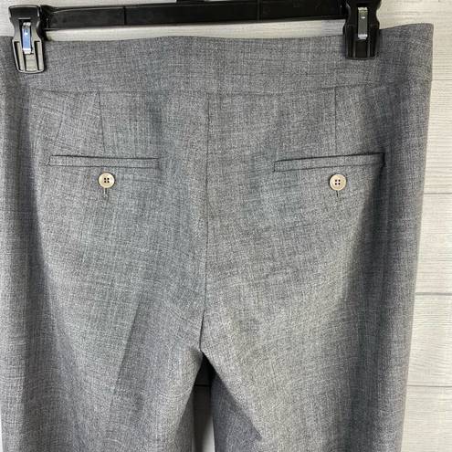 Laundry by Shelli Segal Laundry Shelli Segal Womens Cuffed Wide Leg Dress Trousers Pants Gray size 8