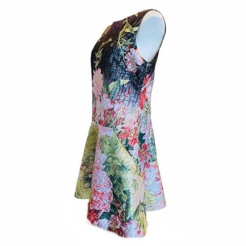 Natori  Birds Of Paradise Jacquard Shimmer Dress Size 10 NEW Bridal Wedding