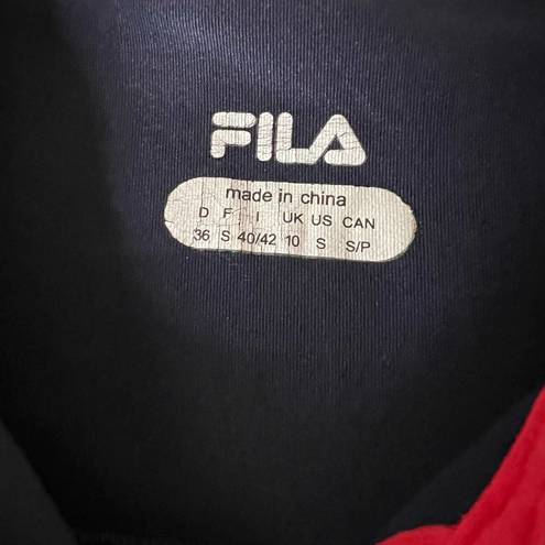 FILA  Pullover Sleeveless Performance Top Blue & Red Sz Small