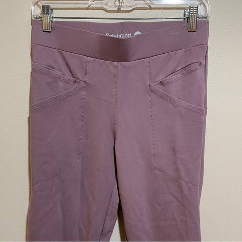 Betabrand  Skinny Leg Journey Pant Lilac Lavender Purple Stretch Size Small