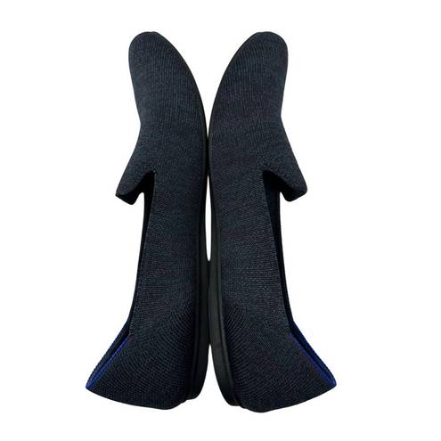 Rothy's Rothy’s The Loafer in Navy Heather Blue Slip-on Flat Rounded Toe Womens Size 9