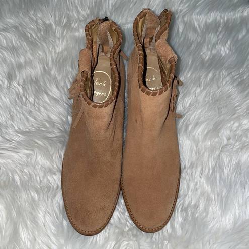 Jack Rogers  Greer Suede Bootie in Oak