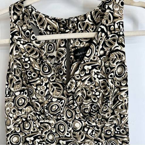 Connected Apparel 5/$25 Sale  | Halter Cut Print Dress Size 6