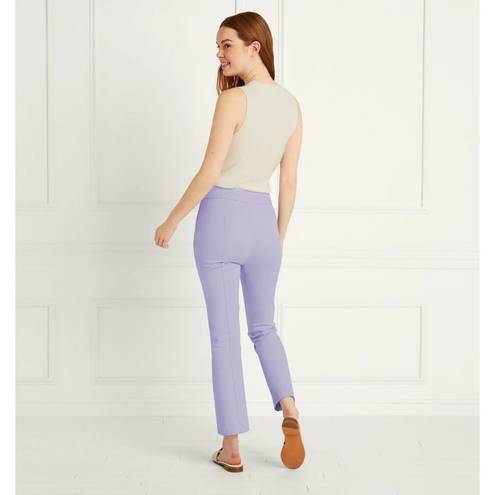 Hill House  Lavender Purple Claire Mid Rise Straight Leg Pants Size L