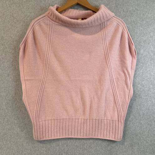 Pilcro  Anthropologie 100% Sleeves Cashmere Sweater in Pink size Medium E0832