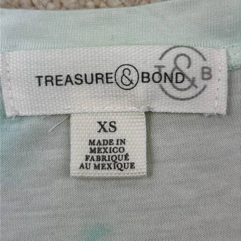 Treasure & Bond : Green Dewkist Tie Dye Tee