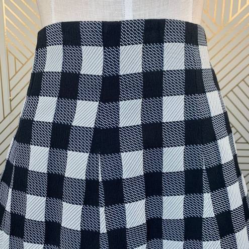 Tracy Reese  New York Gingham Flare Skirt