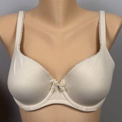 Victoria's Secret Victoria’s Secret Body By Victoria Lined Demi Bra 32DD Light Beige Underwire