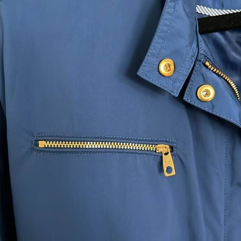 Cole Haan  Blue Raincoat Jacket Size L