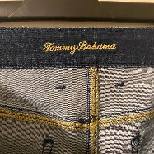 Tommy Bahama Womens  High Rise Boardwalk Jean Denim Shorts 30” Waist Size 6