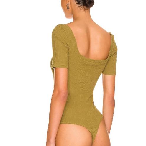 n:philanthropy NWT  Revolve Langley Bodysuit Olive Green