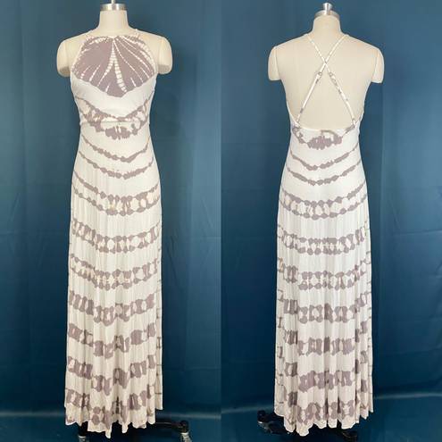 Young Fabulous and Broke  Megan Tie Dye Backless Maxi Dress