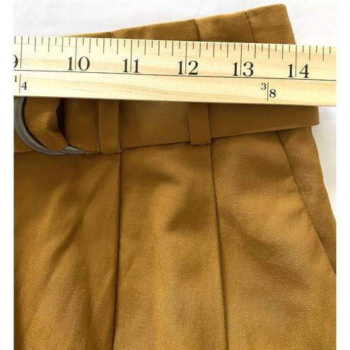 Elizabeth and James  Mustard Belted Pants Sz 6