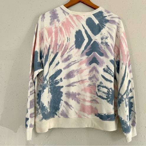 Grayson Threads 🦋  Choose Happy Tie Dye Crew Neck Sweatshirt XL